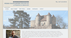 Desktop Screenshot of changarnier-chateaux.com